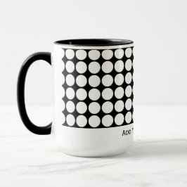 Minimal White Dots on Solid Black Background Mok