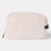 Minimal Wildflower Pattern with Dots Toilettasje (Achterkant)