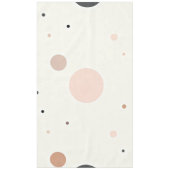 Minimal Winter Dot Pattern, Soft Cozy Neutrals Tafelkleed (Voorkant)
