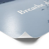 Minimal Winter Quote Poster – “Breathe Deeper” (Hoek)