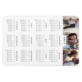Minimale 14x6 Photo Yarly Calendar Magnet Magneet (Horizontaal)