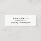 Minimale 6 Punch Elegant Customer Loyalty (Achterkant)