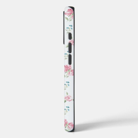 Minimale aangepaste bloem foto Case-Mate iPhone case (Achterkant / Links)