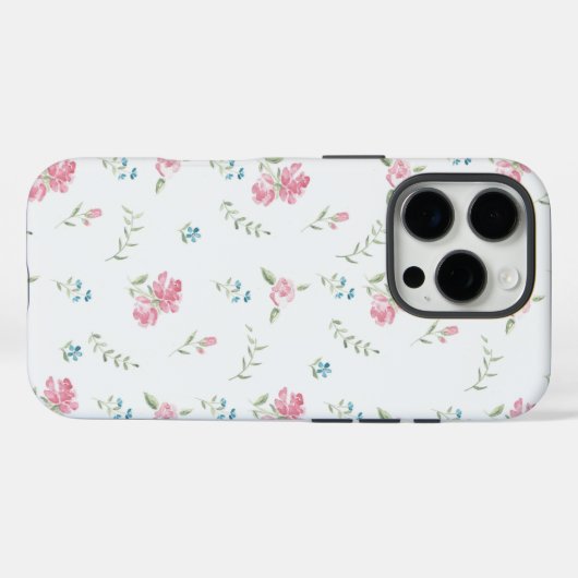 Minimale aangepaste bloem foto Case-Mate iPhone case (Achterkant (horizontaal))