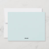 Minimale aangepaste detailfoto voor retro Pastel B Feestdagenkaart (Achterkant)