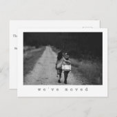 Minimale aangepaste foto die we hebben verplaatst: briefkaart (Voorkant / Achterkant)