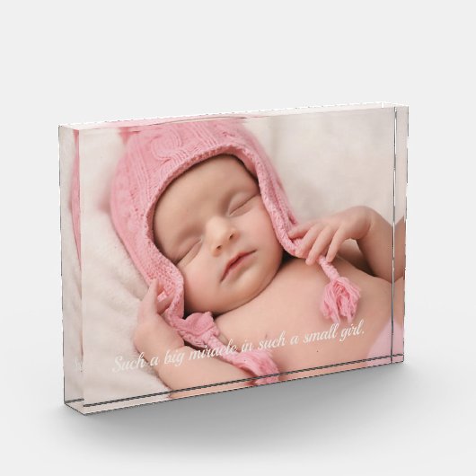 Minimale aangepaste foto- en citaattekstfotoblok fotoblokken (Links)