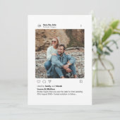 Minimale aangepaste installatiescherm voor install save the date (Staand voorkant)