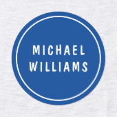 Minimale aangepaste labels voor speciale namen (Design 1)