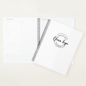 Minimale Aangepaste Logo Merk QR-code Eenvoudig Wi Planner (Display)