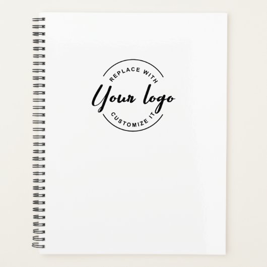 Minimale Aangepaste Logo Merk QR-code Eenvoudig Wi Planner (Voorkant)