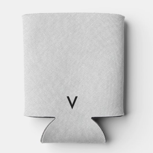 Minimale aangepaste logo si, ple typografie ontwer blikjeskoeler (Achterkant)