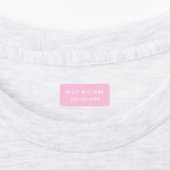 Minimale aangepaste, moderne, persoonlijke kleding labels (Aangebracht)