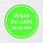 Minimale aangepaste, moderne, persoonlijke kleding labels (Design 1)