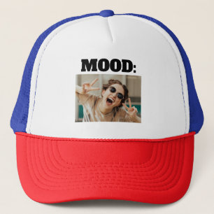 Minimale aangepaste MOOD Funny Add Photo Trucker Pet