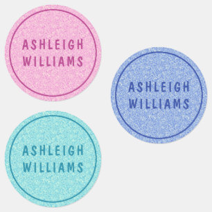 Minimale aangepaste persoonlijke meisjesnaam labels