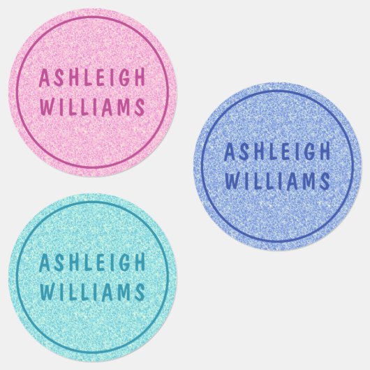 Minimale aangepaste persoonlijke meisjesnaam labels (Groep)