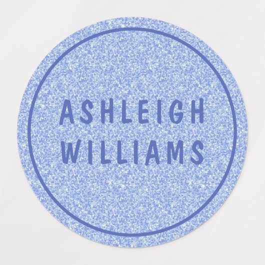 Minimale aangepaste persoonlijke meisjesnaam labels (Design 2)