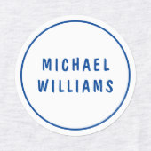 Minimale aangepaste persoonlijke naam labels (Design 1)