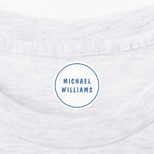 Minimale aangepaste persoonlijke naam labels (Aangebracht)