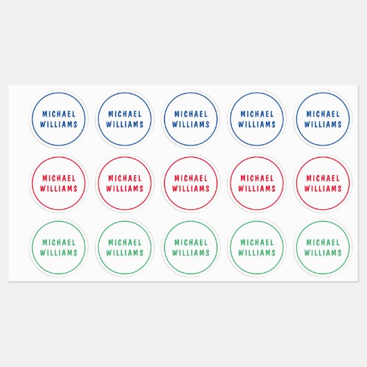 Minimale aangepaste persoonlijke padnaam instellen labels (Vel)