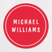 Minimale aangepaste persoonlijke padnamen voor lab labels (Design 2)