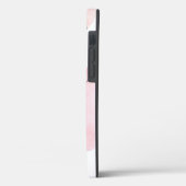 Minimale aangepaste roze Case-Mate iPhone case (Achterkant / Links)