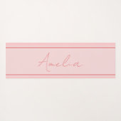 Minimale aangepaste roze yogamat (Achterkant (horizontaal))