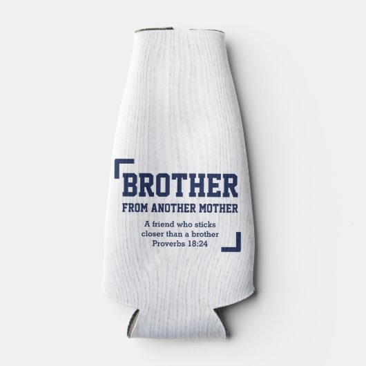 Minimale aangepaste vriend flesjeskoeler (Voorkant)