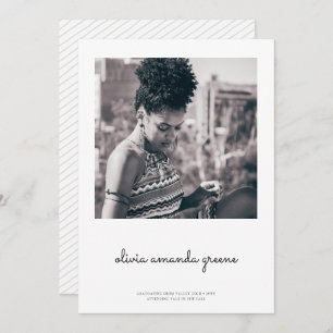 Minimale aankondiging van Afstuderen