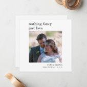 Minimale aankondiging van de foto van de Uitlopeme (Voorkant / Achterkant in situ)