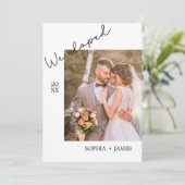 Minimale aankondiging van de fotowedstrijd (Staand voorkant)