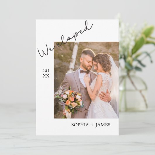 Minimale aankondiging van de fotowedstrijd (Staand voorkant)