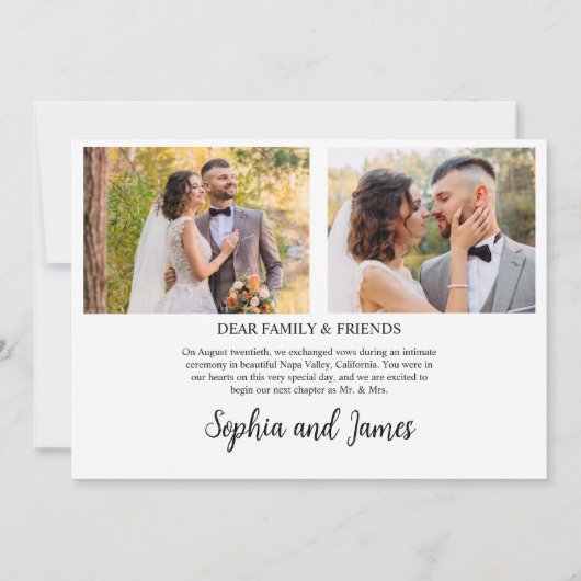 Minimale aankondiging van de fotowedstrijd (Achterkant)