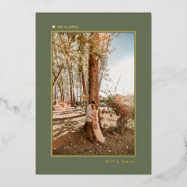 Minimale aankondiging van groene goudweduwen