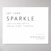 Minimale aankondiging van het bibbenteken voor de  poster (Voorkant)