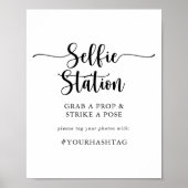 Minimale aanmelding van het Selfie-station voor ka Poster (Voorkant)