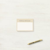 Minimale aanpasbare Zachte Zand Post-it® Notes (Op bureau)