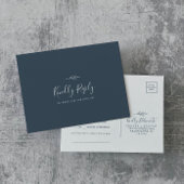 Minimale aanvraag voor RSVP-Briefkaart voor leiste Uitnodiging Briefkaart