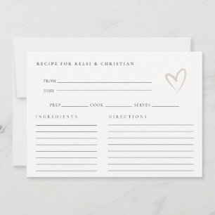 Minimale aanvraag voor Vrijgezellenfeest met bloos Notitiekaartje