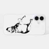 Minimale aanwezigheid van de pomp iPhone 16 hoesje (Achterkant horizontaal)