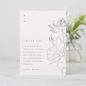 Minimale aardbevingssport bedankkaart (Staand voorkant)