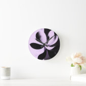 Minimale Abstracte Bloem Klok (Huis)