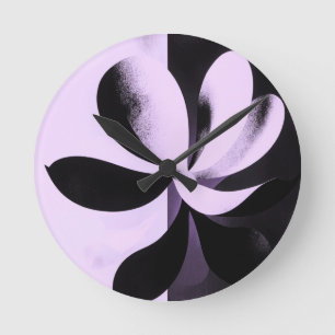 Minimale Abstracte Bloem Klok