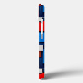 Minimale Abstracte Geometrie Moderne Kleurrijke Bl Case-Mate iPhone Case (Achterkant / Links)