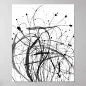 Minimale Abstracte Lijnkunst Prints (Voorkant)