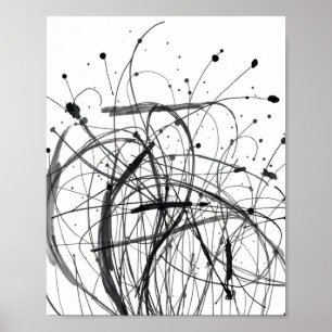Minimale Abstracte Lijnkunst Prints