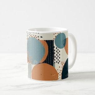 Minimale Abstracte naadloze patroon - geometrisch Koffiemok