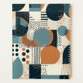 Minimale Abstracte naadloze patroon - geometrisch Planner (Achterkant)