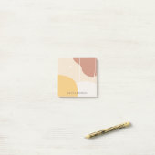 Minimale Abstracte pasta Post-it® Notes (Op bureau)